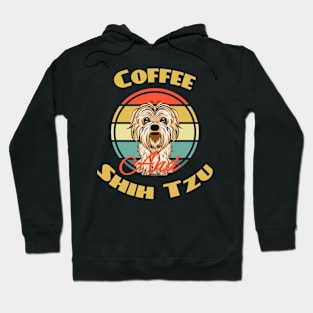 Coffee And Shih Tzu Shih Tzu Mom Dog Puppy Lover Cute Hoodie